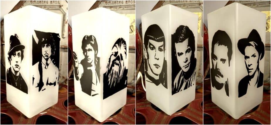 Make Your Own Movie Star Lamp For Around $20