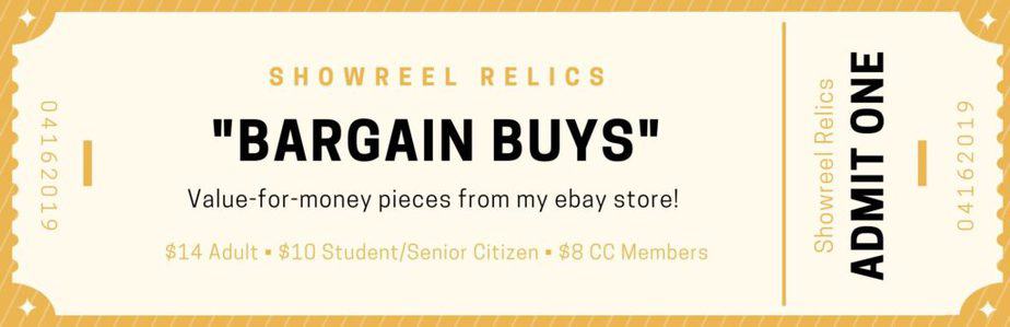 Welcome to "Showreel Relics"